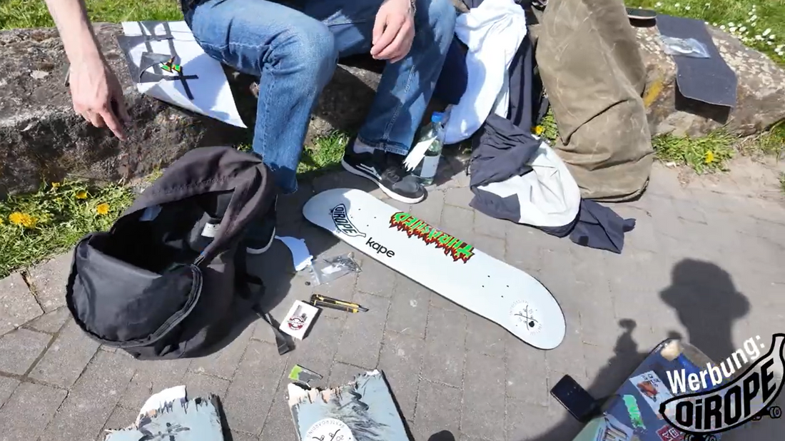 Skatespot-Check Hamm-Pelkum & SFE testet das Fiberglas-Kape-Board!