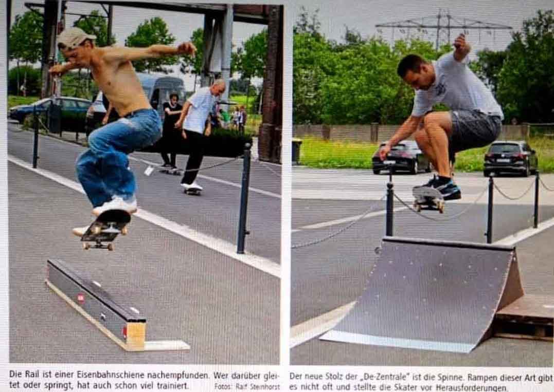 Zweite DZA-Treffen an der Zeche Ahlen, 19.6.2021