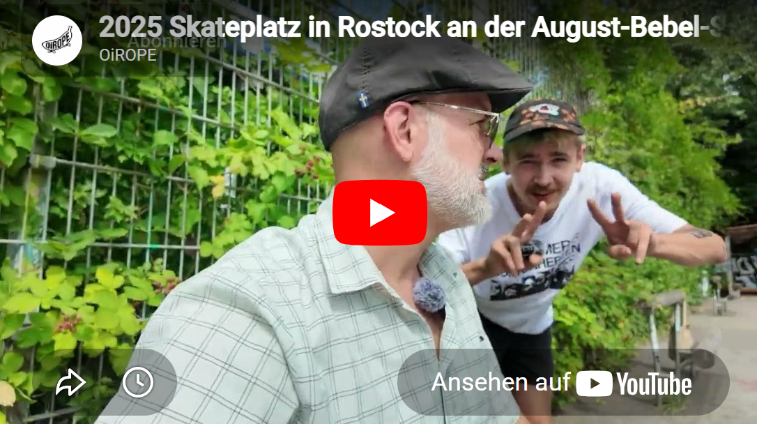 Skateplatz in Rostock an der August-Bebel-Str. (2025)