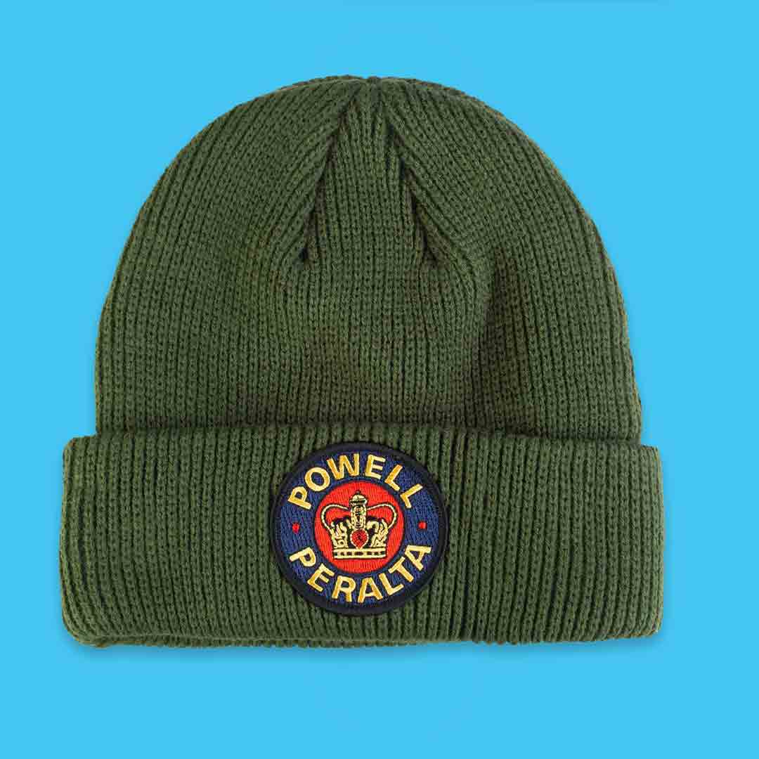Powell-Peralta Mütze – Ikonisch in Oliv