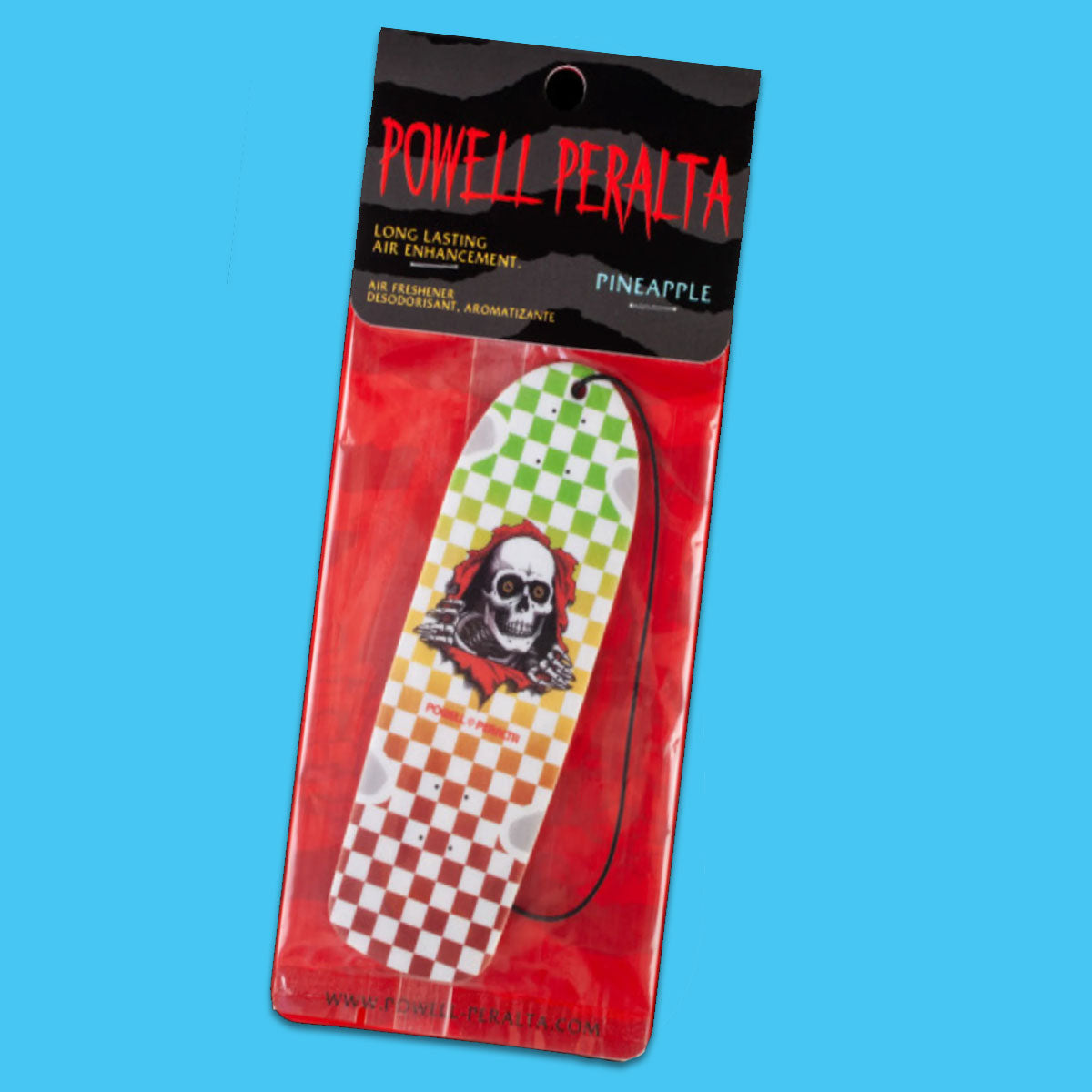 Powell Peralta - Ripper Checker Air Freshener Pineapple