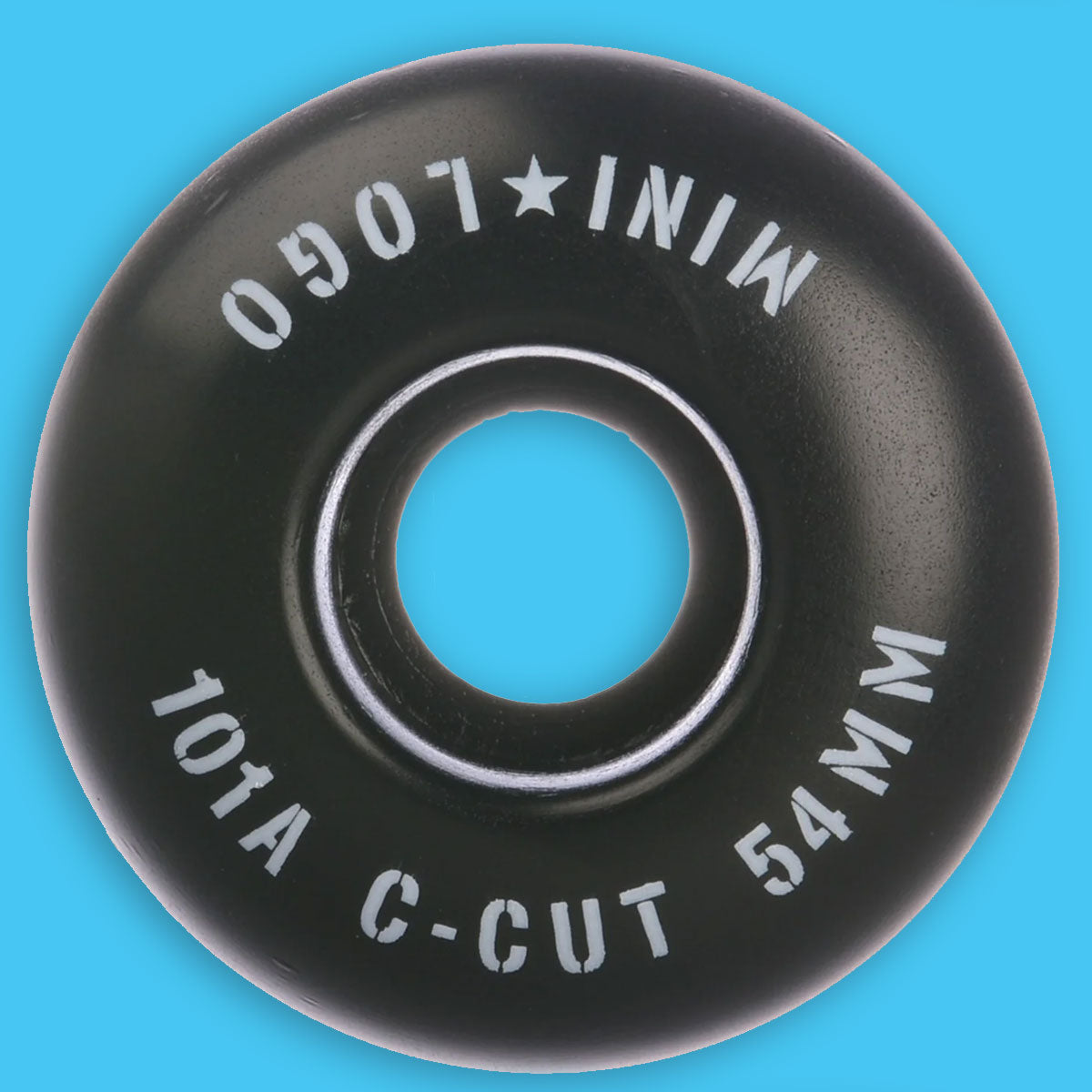 Mini Logo - Wheels - C-Cut #3 101A 52 mm - black