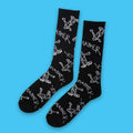 Thrasher - Gonz Crew Socken - Black