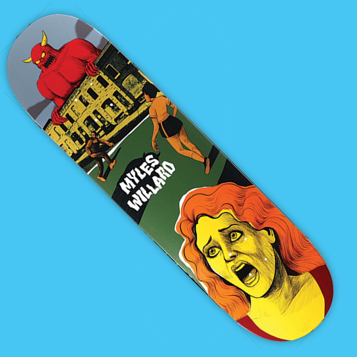 Toy Machine - Board - Myles Willard, Horror Show - 8.38"