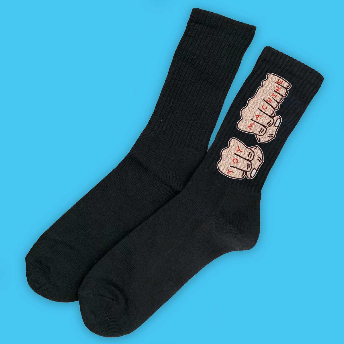 Toy Machine Fists Socken – Black