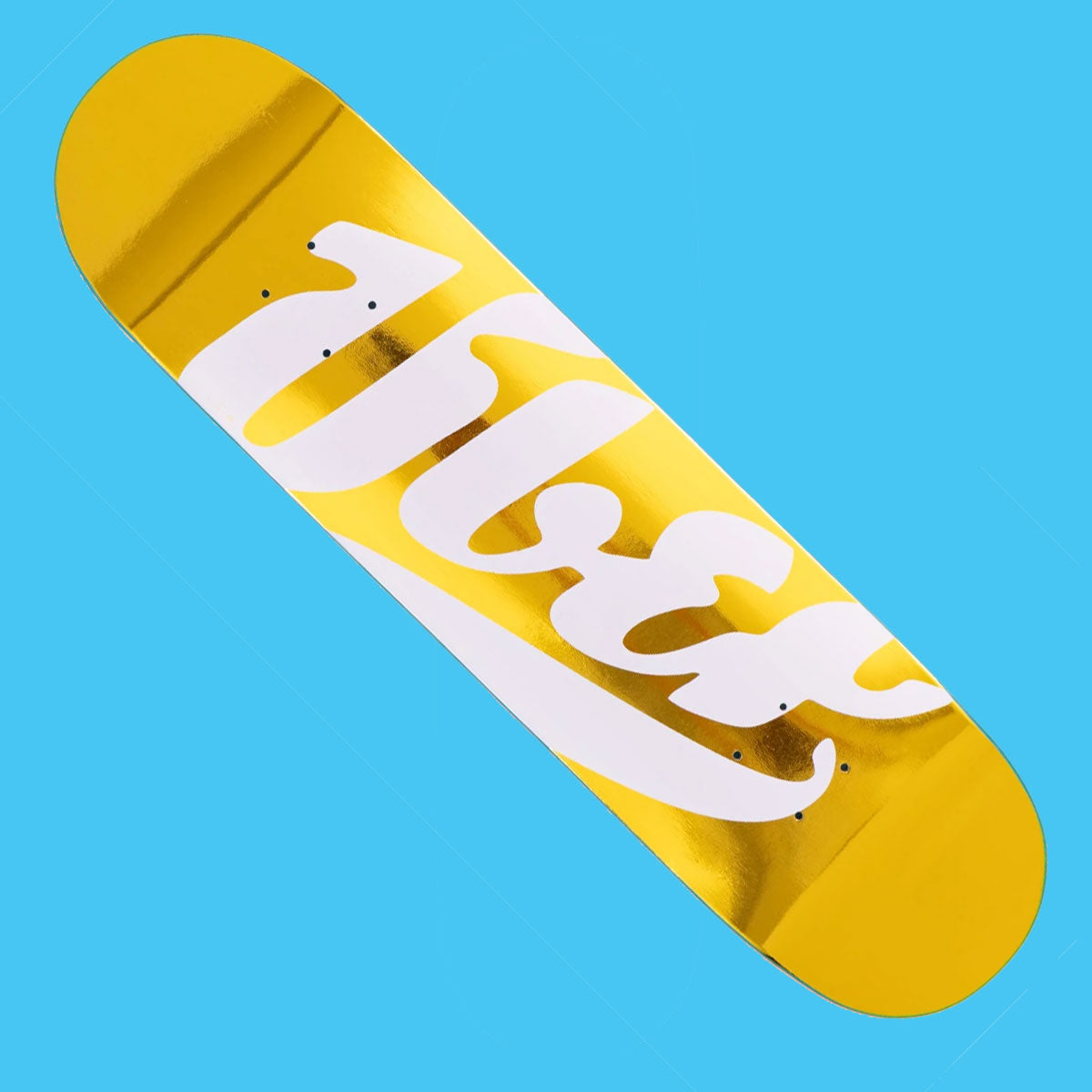 ÜBER  BIG LOGO Gold 8.25"