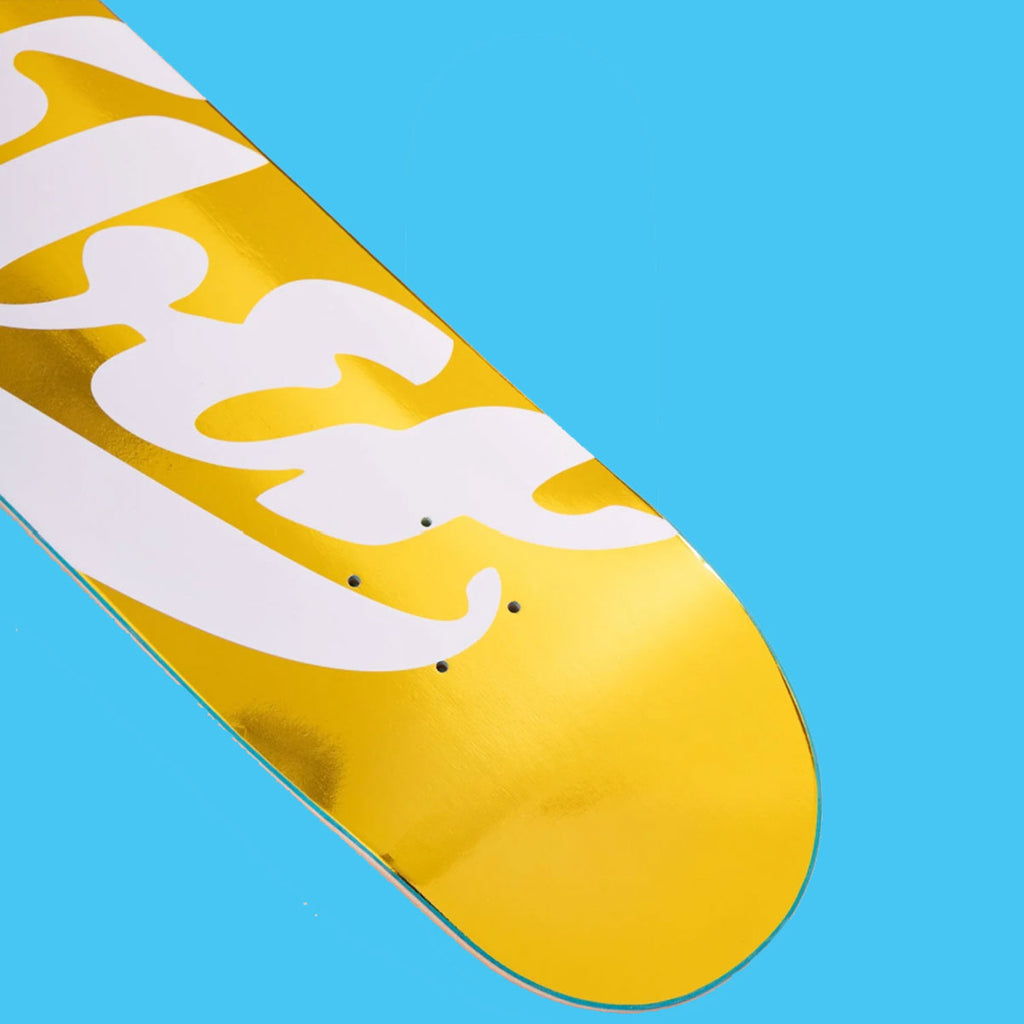 ÜBER  BIG LOGO Gold 8.25"