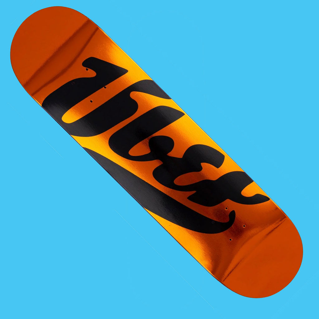 ÜBER  BIG LOGO Metallic orange 8"