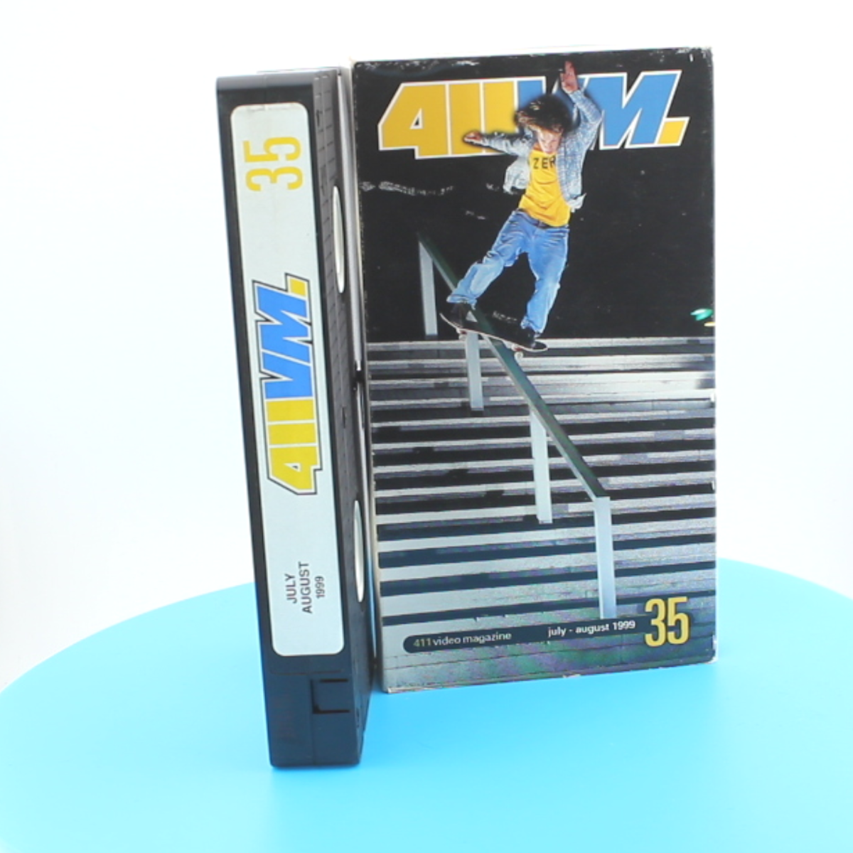 411 Video Magazine - Issue 35 (VHS, 1999) - Inkl. Bam Margera & Clyde Singleton