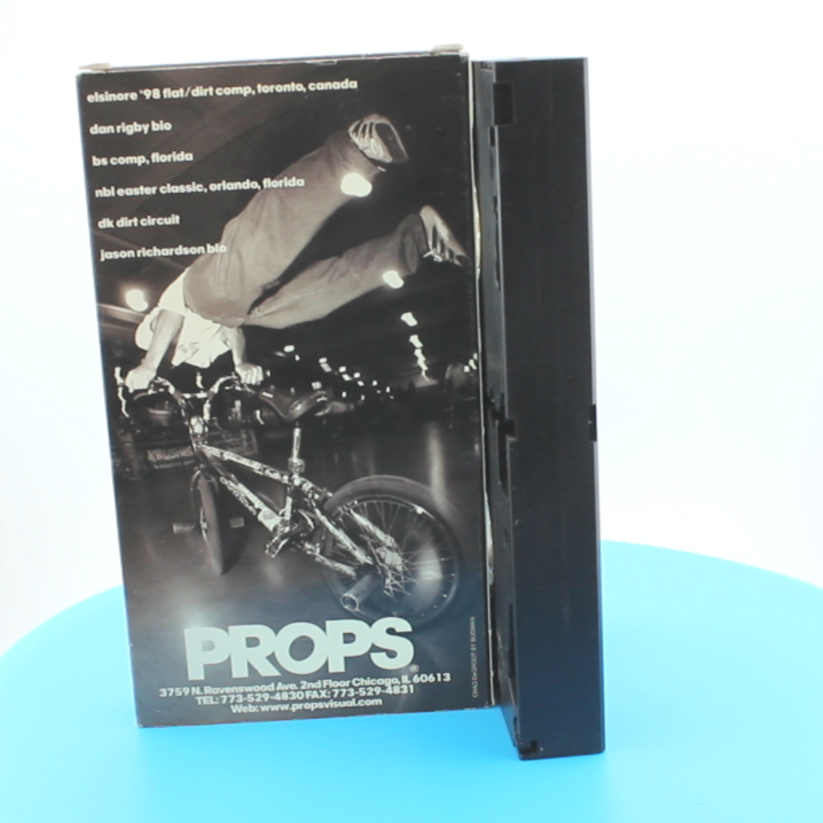 PROPS BMX Magazine Issue 24 (VHS, 1998)