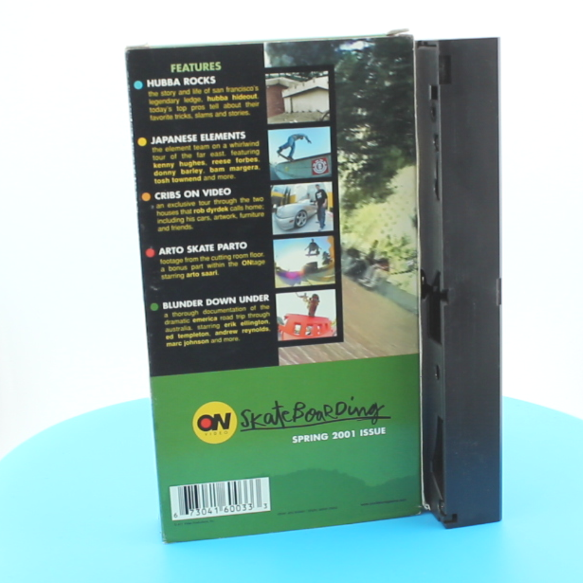 ON Video Skateboarding Magazine – Spring 2001 Issue (VHS)