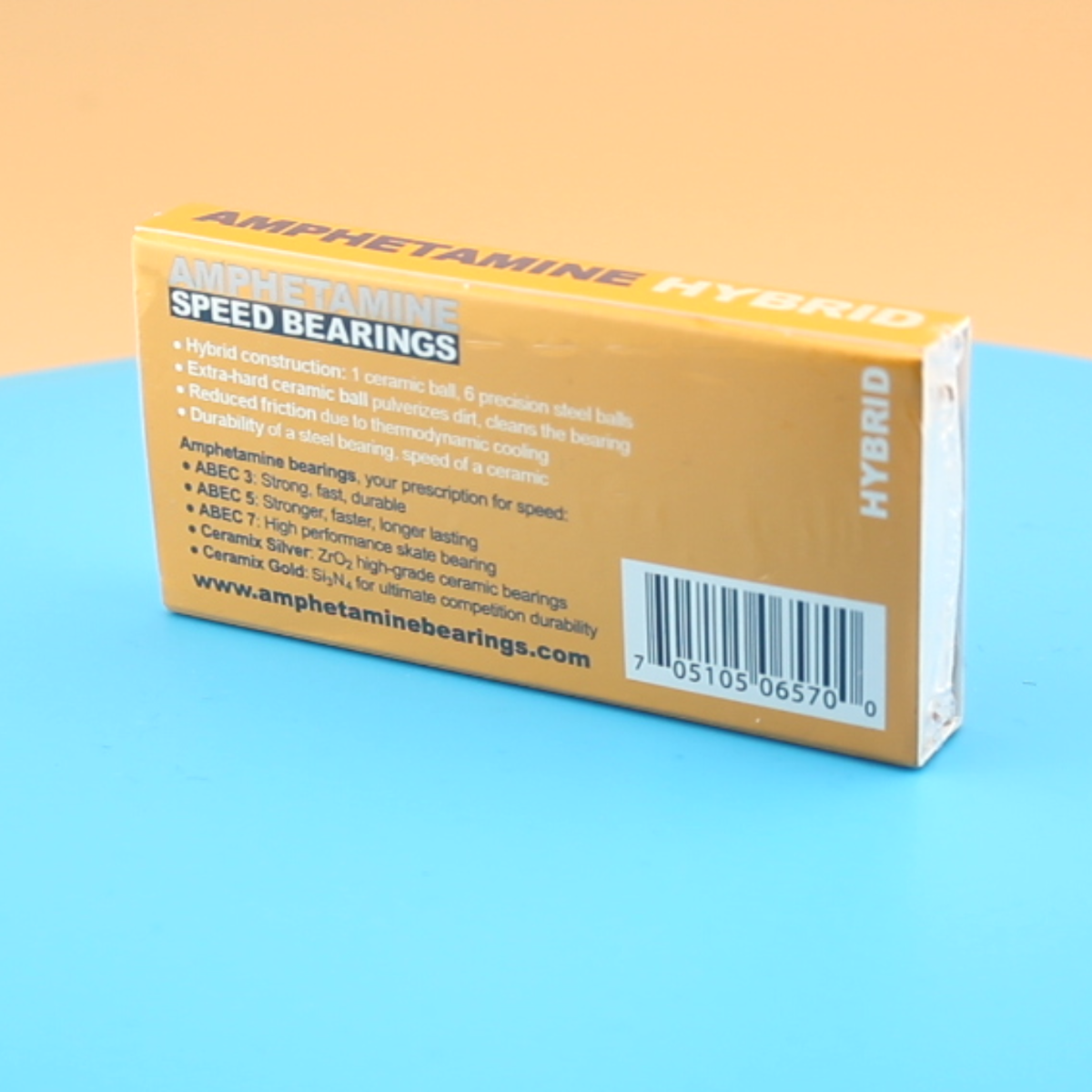Amphetamine Bearings Skateboard Kugellager Hybrid