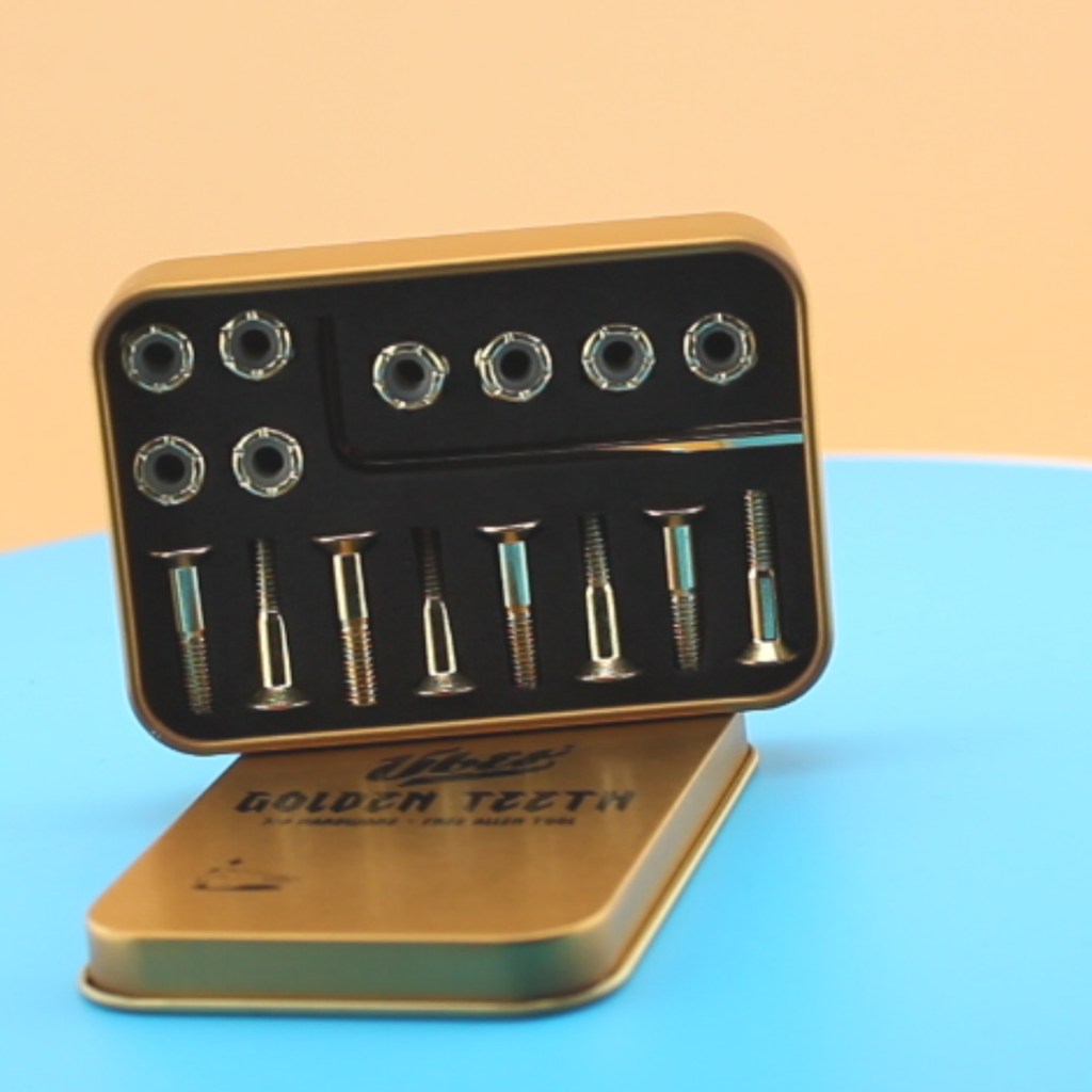 Über Golden Teeth – 7/8" Montageset - Montageset in Gold