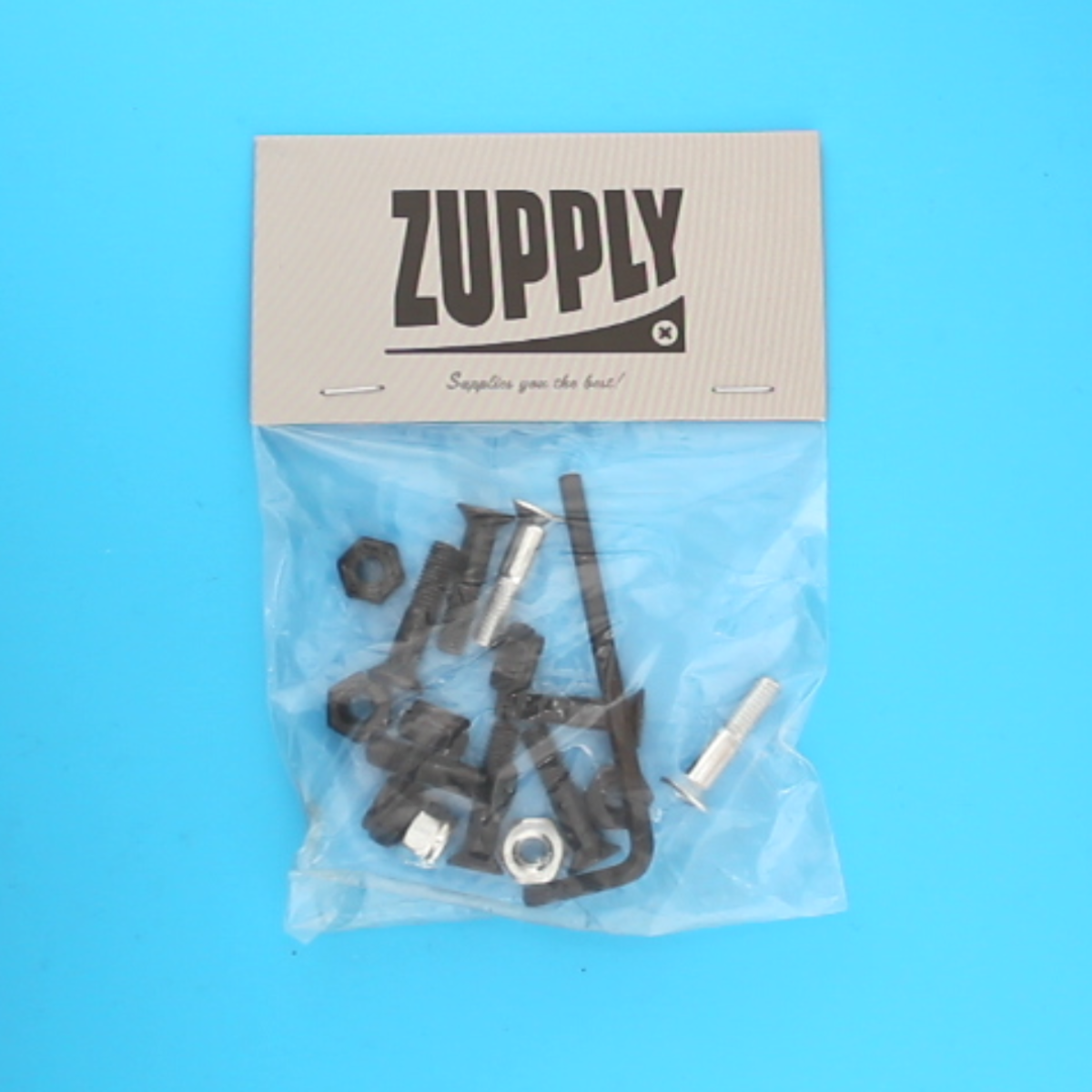 Zupply Montageset – 7/8" Allen (Black/Silver)