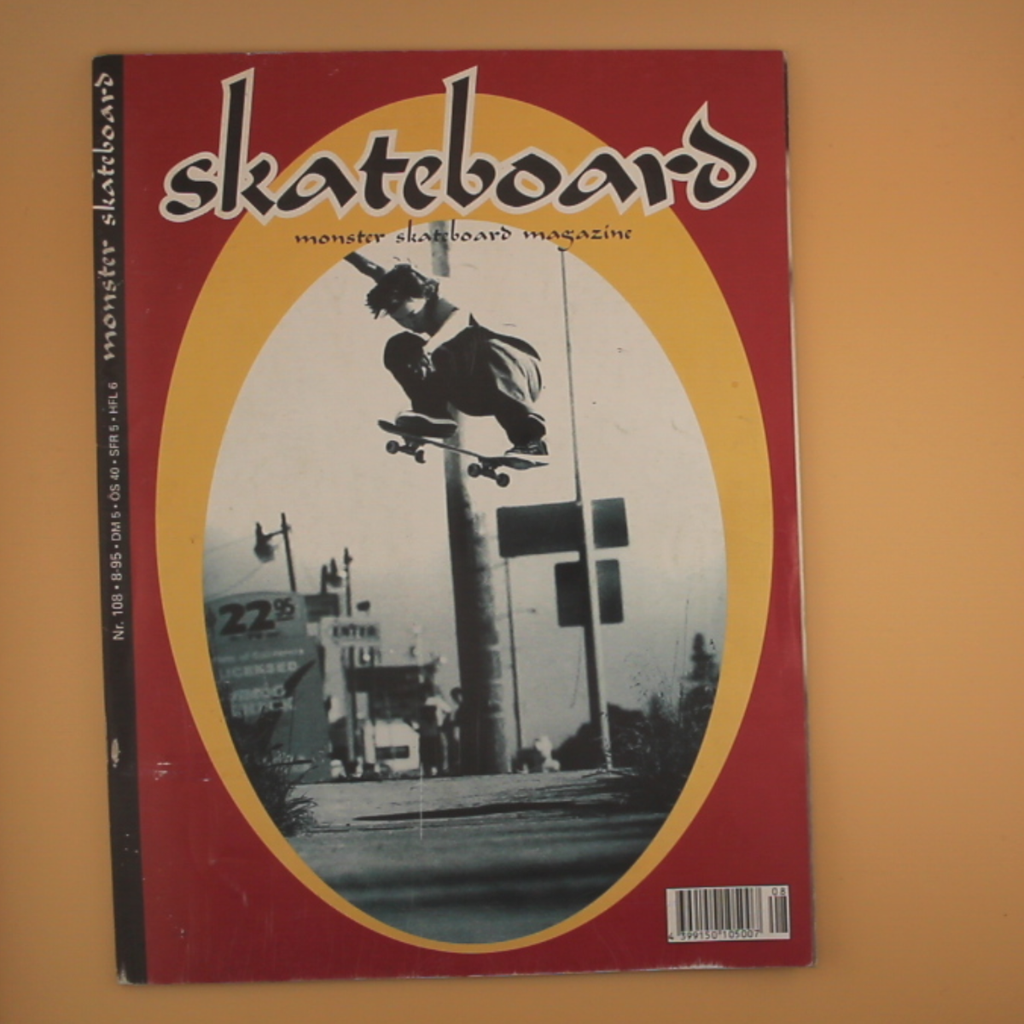 Monster Skateboard Magazine Nr. 108 / August 1995