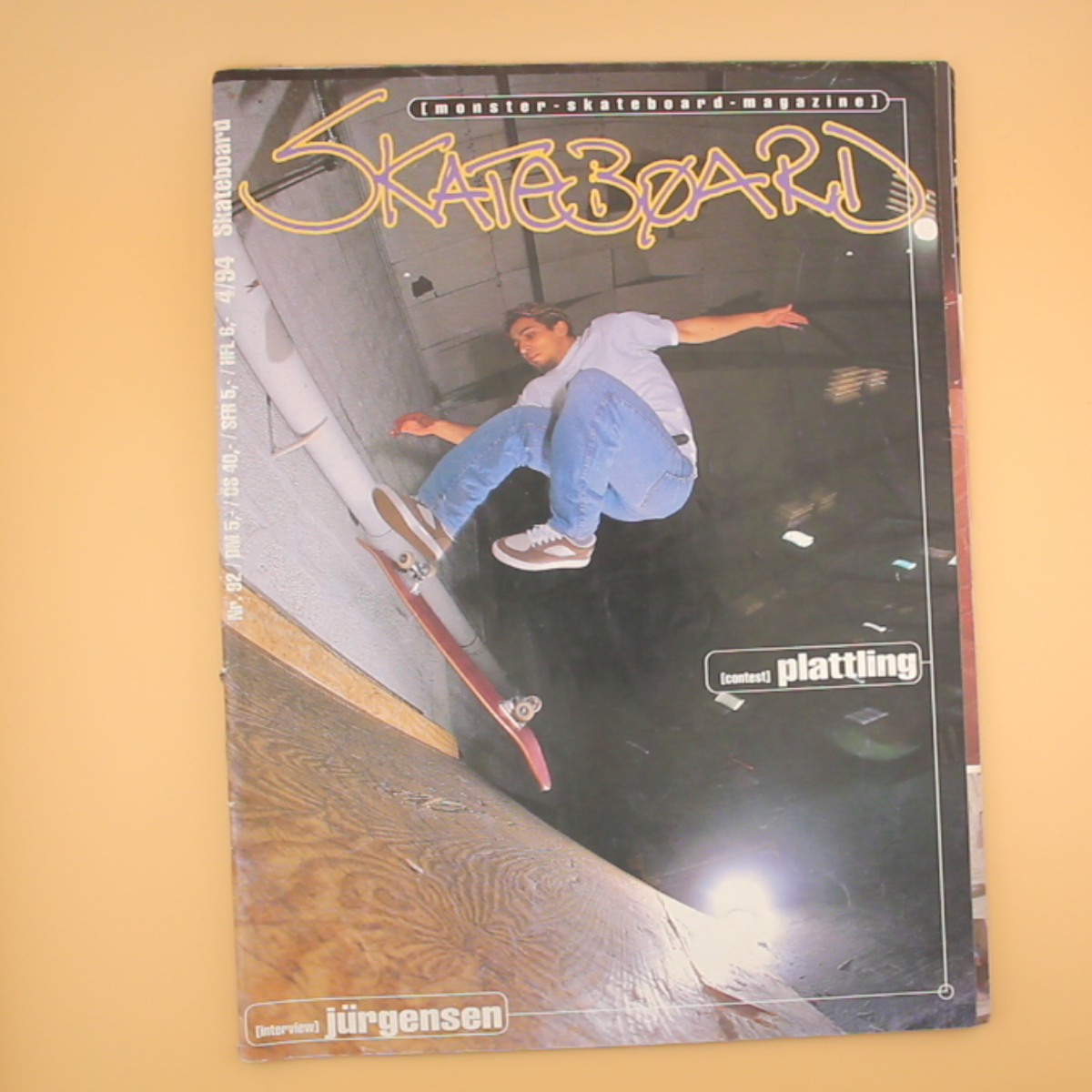 Monster Skateboard Magazine Nr. 92 / April 1994