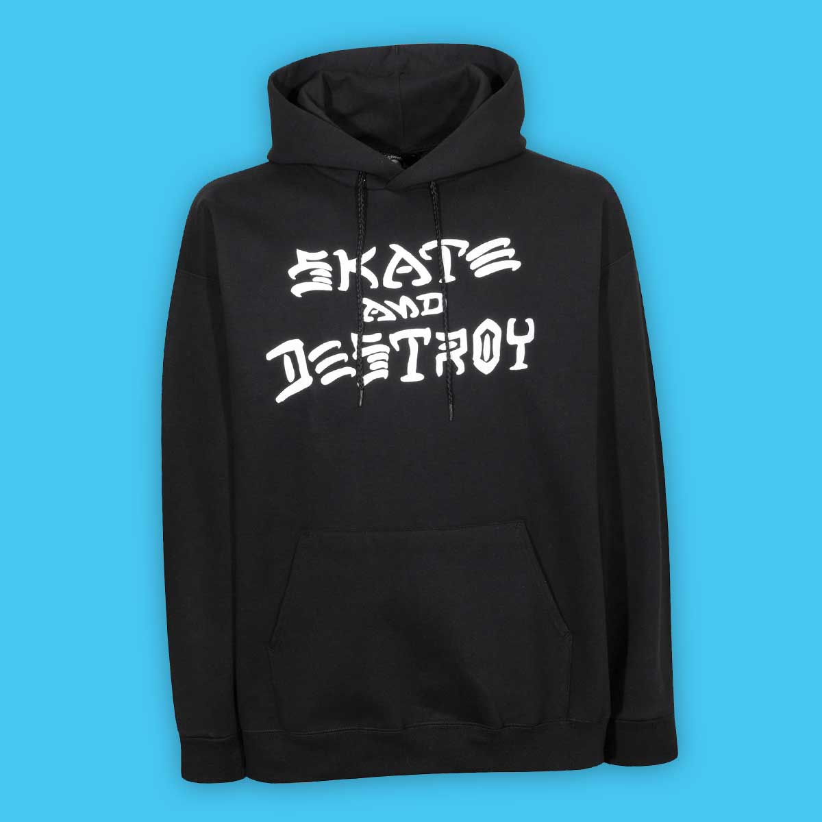 Thrasher Skate and Destroy Hoodie (Black), Größe M