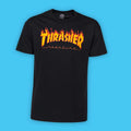 Thrasher Flame, T-Shirt, Black, Größe S