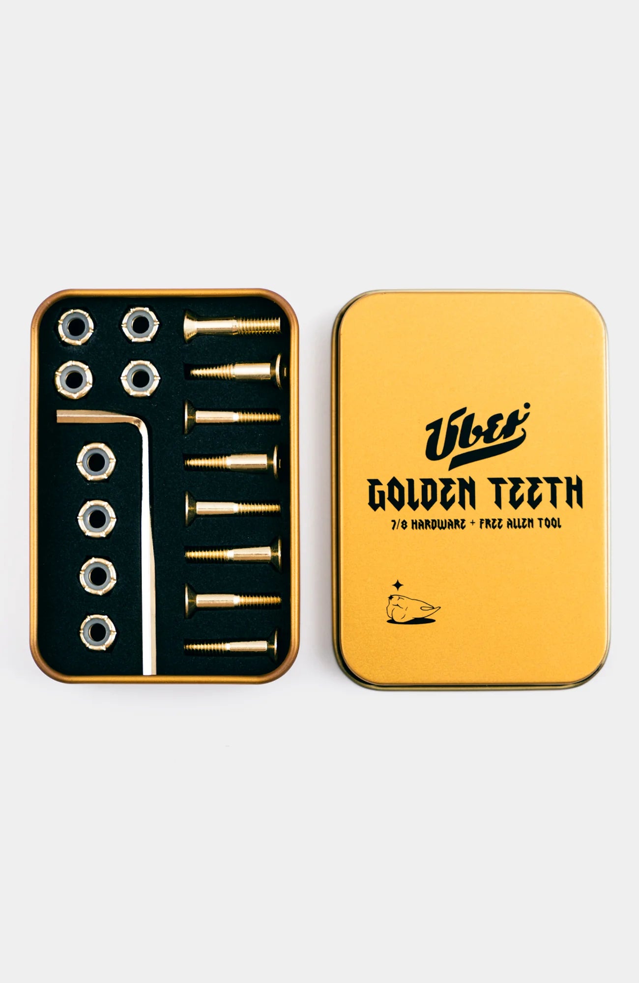 Über Golden Teeth – 7/8" Montageset - Montageset in Gold
