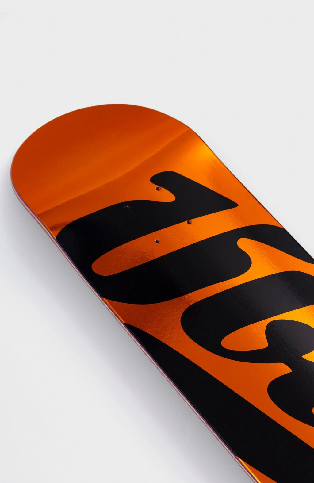 ÜBER  BIG LOGO Metallic orange 8"