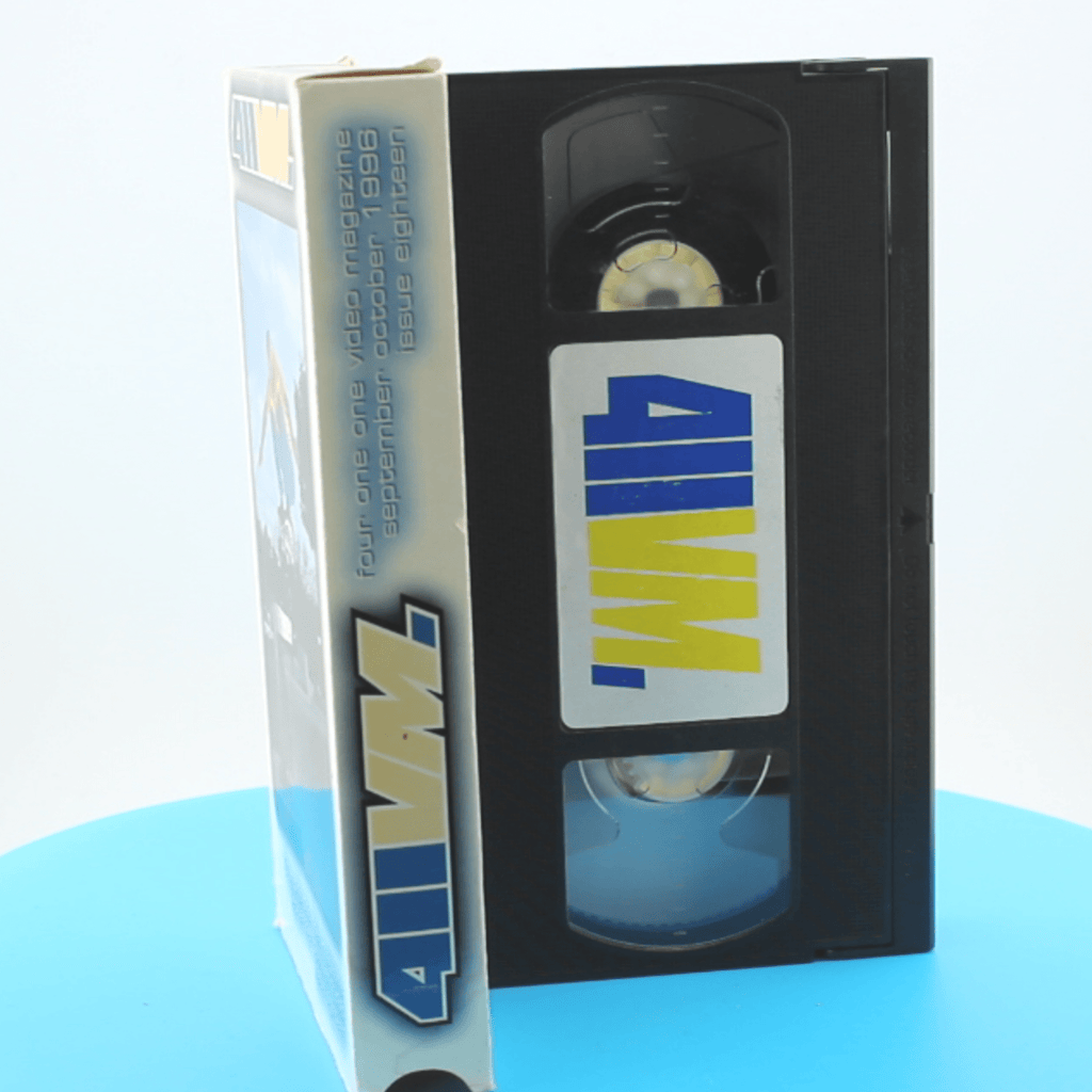 411 Video Magazine - Issue 18 (Sept/Oct 1996) – Original VHS - OiROPE 90er 411VM