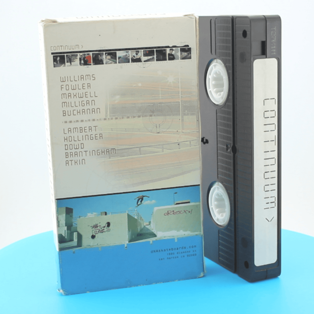 DNA Skateboards – Continuum (VHS, 2002) - OiROPE Continuum DNA Skateboards