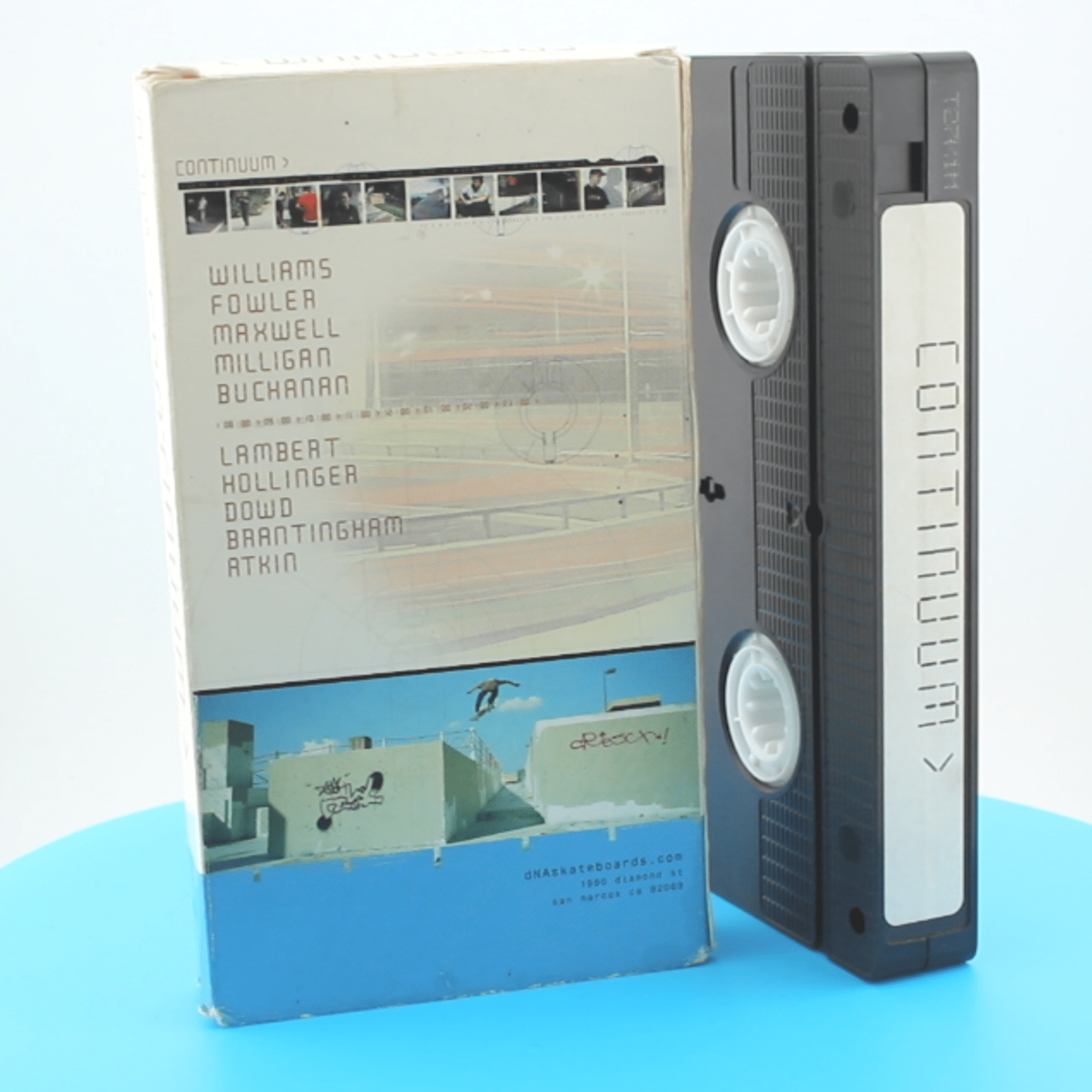 DNA Skateboards – Continuum (VHS, 2002) - OiROPE Continuum DNA Skateboards