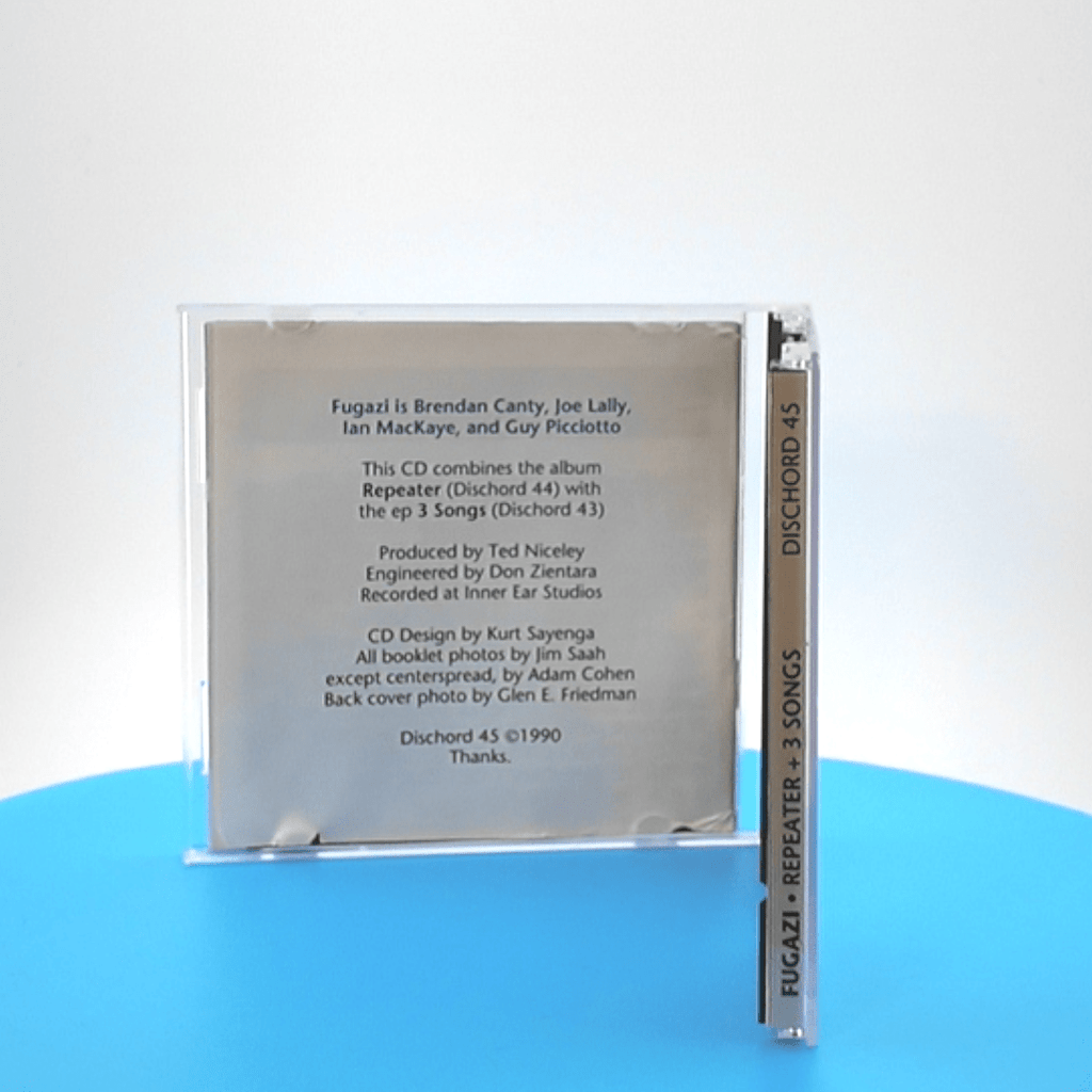 Fugazi – Repeater + 3 Songs (CD) - OiROPE Fugazi Fugazi