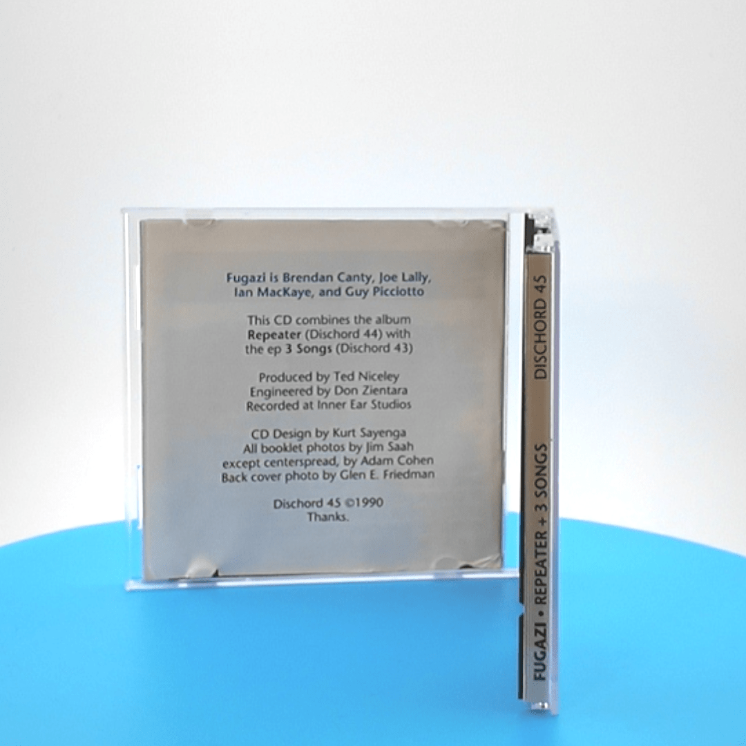 Fugazi – Repeater + 3 Songs (CD) - OiROPE Fugazi Fugazi