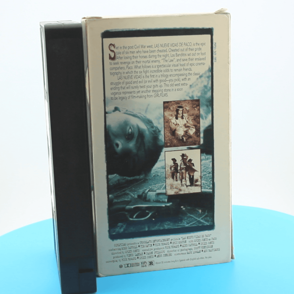 Las Nueve Vidas De Paco – The Chocolate Movie (VHS, 1995) - OiROPE Ben Sanchez Girl