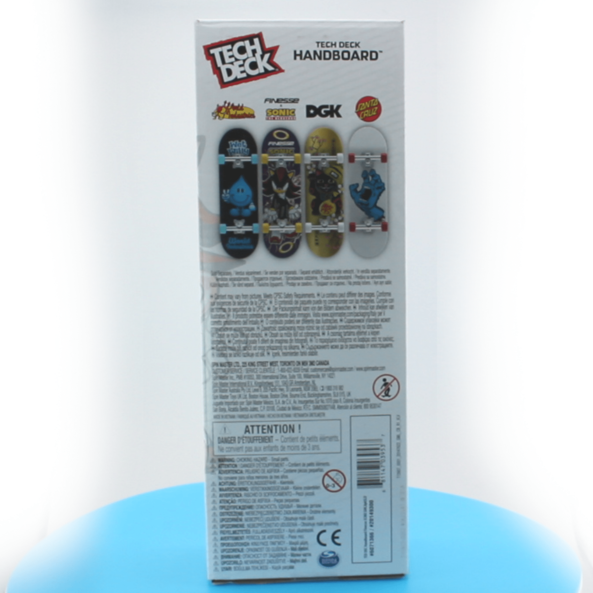 Tech Deck, Handboard – Finesse Skateboard: Shadow the Hedgehog - OiROPE Sonic Tech Deck