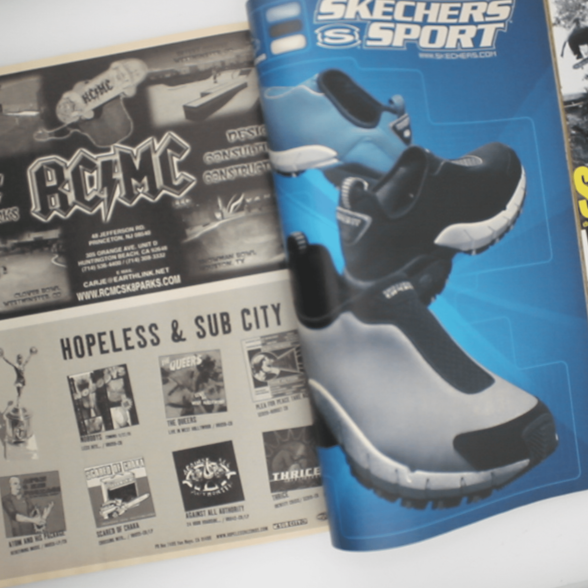 Thrasher Magazine (Dezember 2001, Issue 251) – Baker on Tour - OiROPE Caswell Berry THRASHER