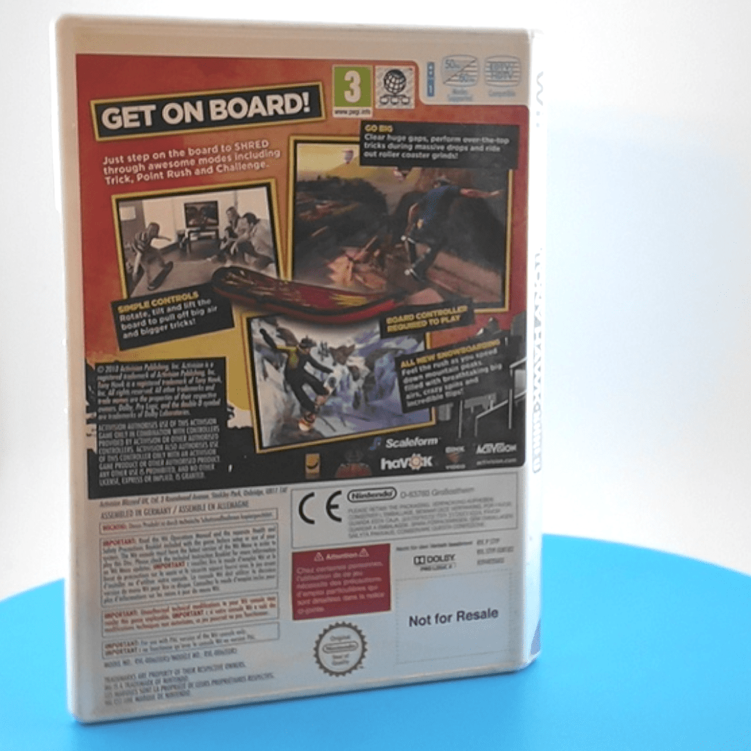 Tony Hawk: Shred – Der Wii - Kult von 2010 - OiROPE Secondhand Activision
