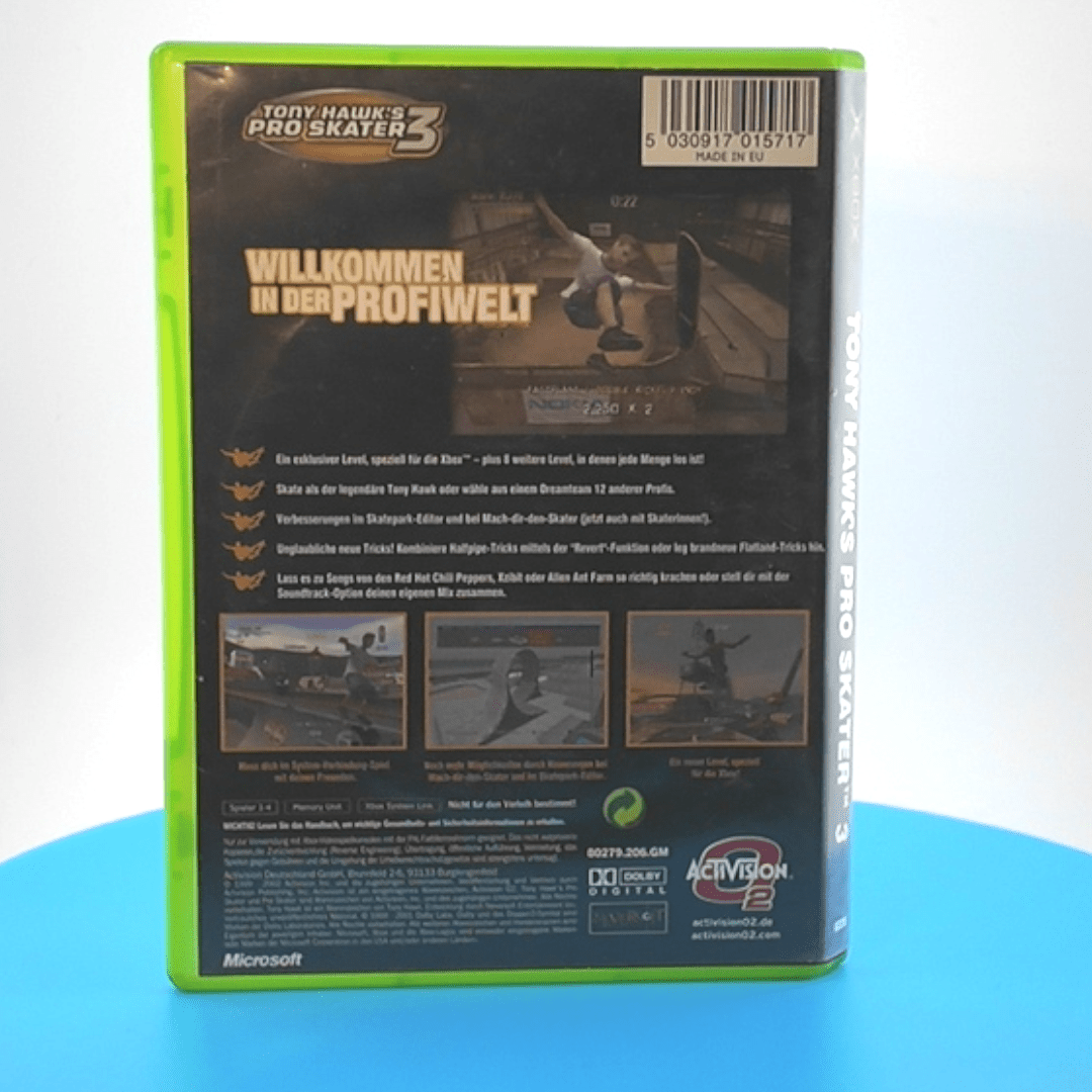 Tony Hawk's Pro Skater 3 für die Xbox - OiROPE Bam Margera Activision