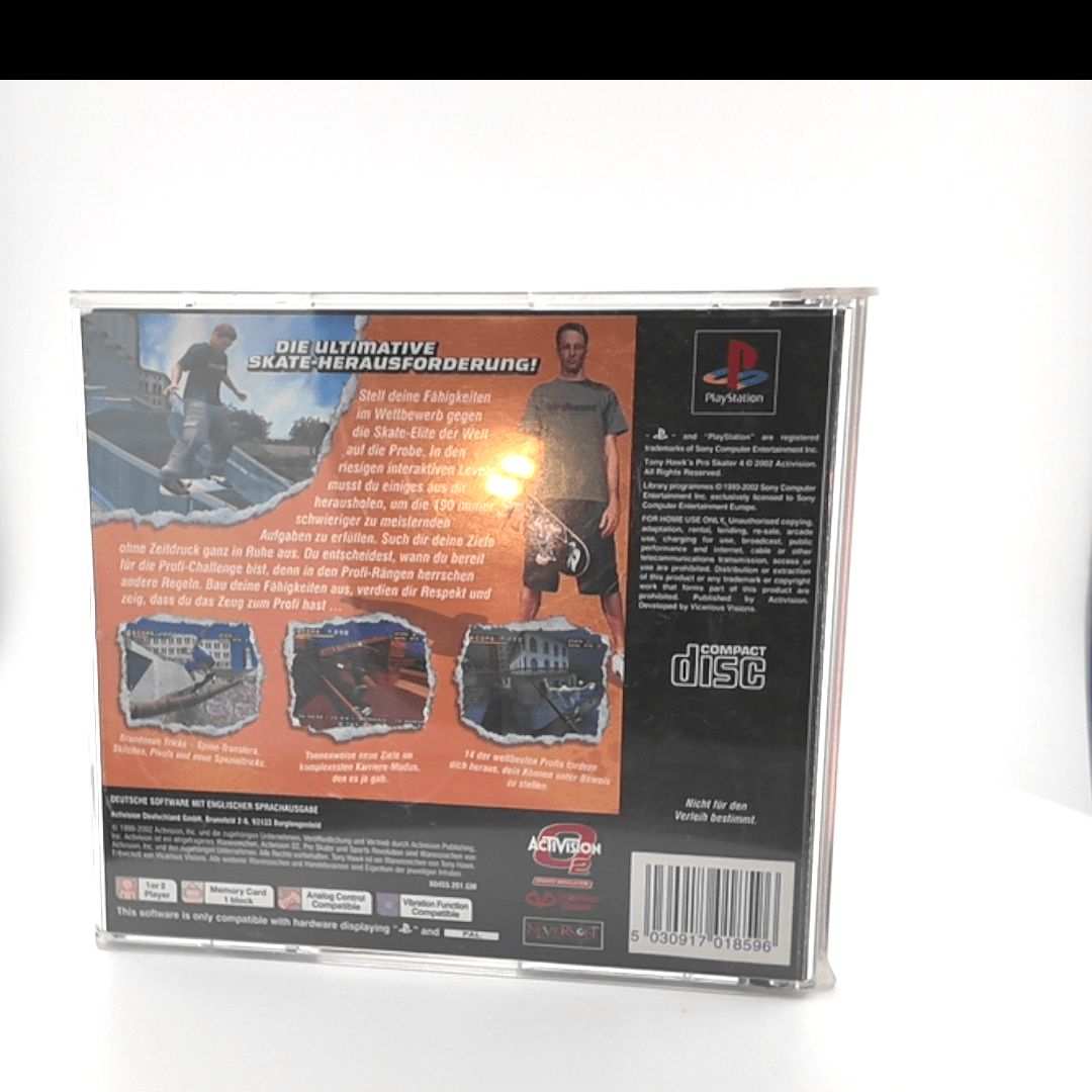 Tony Hawk’s PRO SKATER 4, PS1 - OiROPE Bam Margera Activision