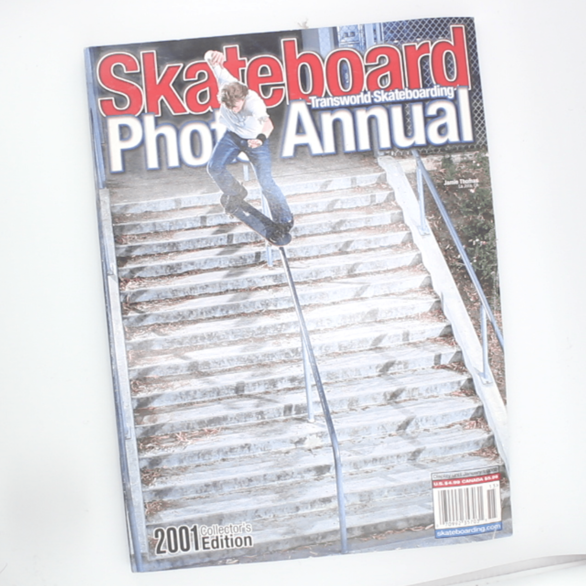 Transworld Skateboarding – 2001 Photo Annual – Jamie Thomas - OiROPE english Transworld