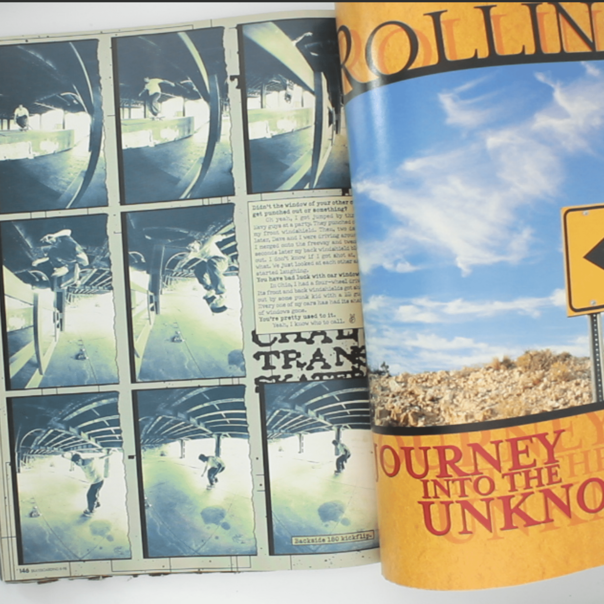 Transworld Skateboarding (August 1999) – Chad Knight - OiROPE Chad Knight Transworld