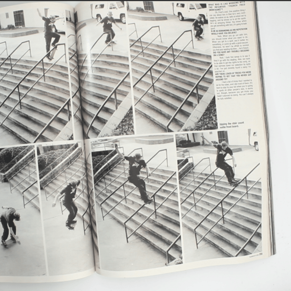 Transworld Skateboarding (August 2002) – The Interview Issue - OiROPE Justin Strubing Transworld