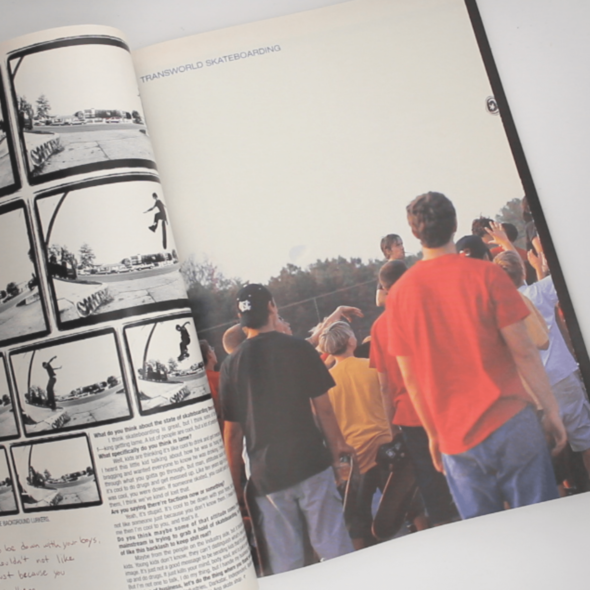 Transworld Skateboarding Magazin (April 2002) - OiROPE Chad Fernandez Transworld