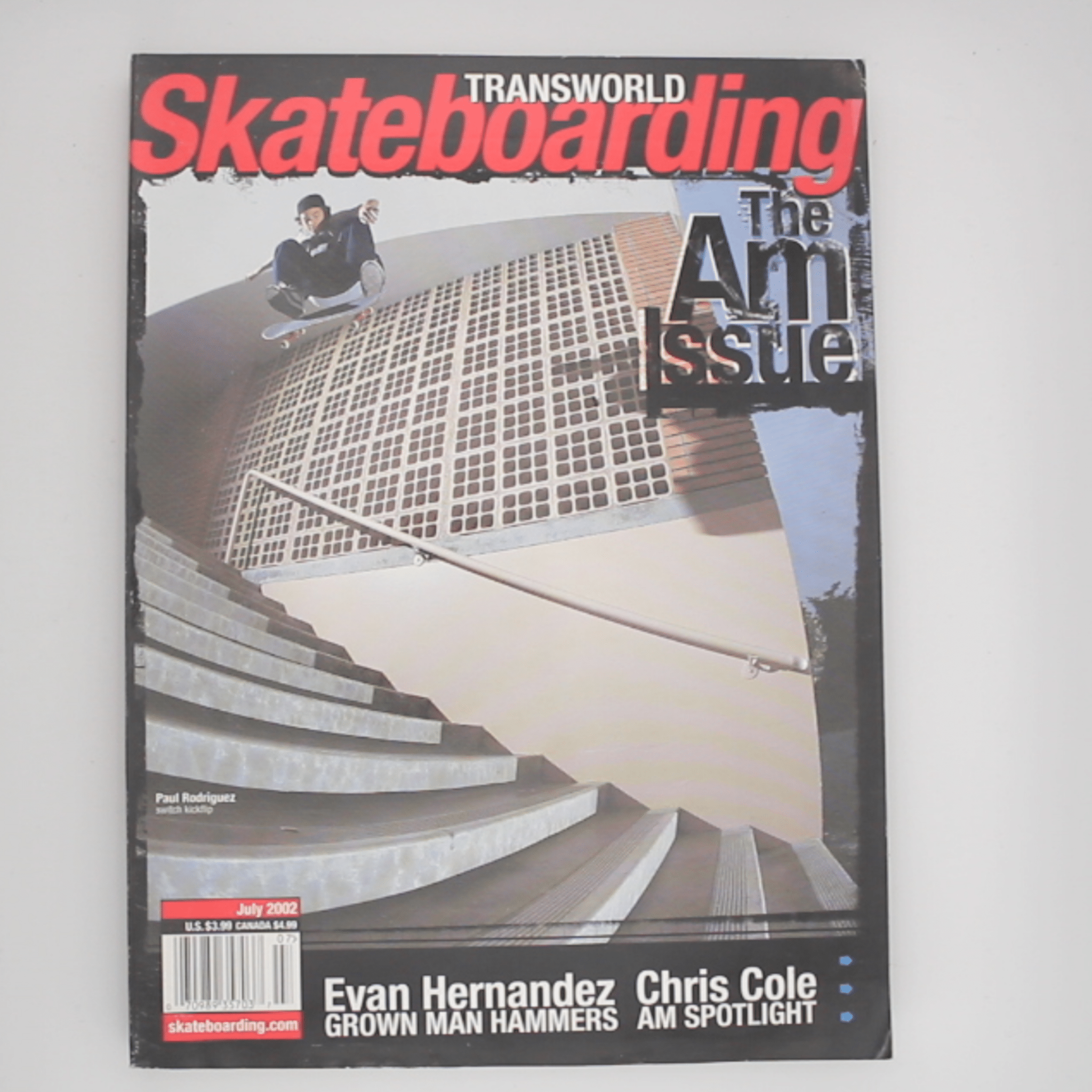 Transworld Skateboarding Magazin (Juli 2002) - OiROPE english Transworld