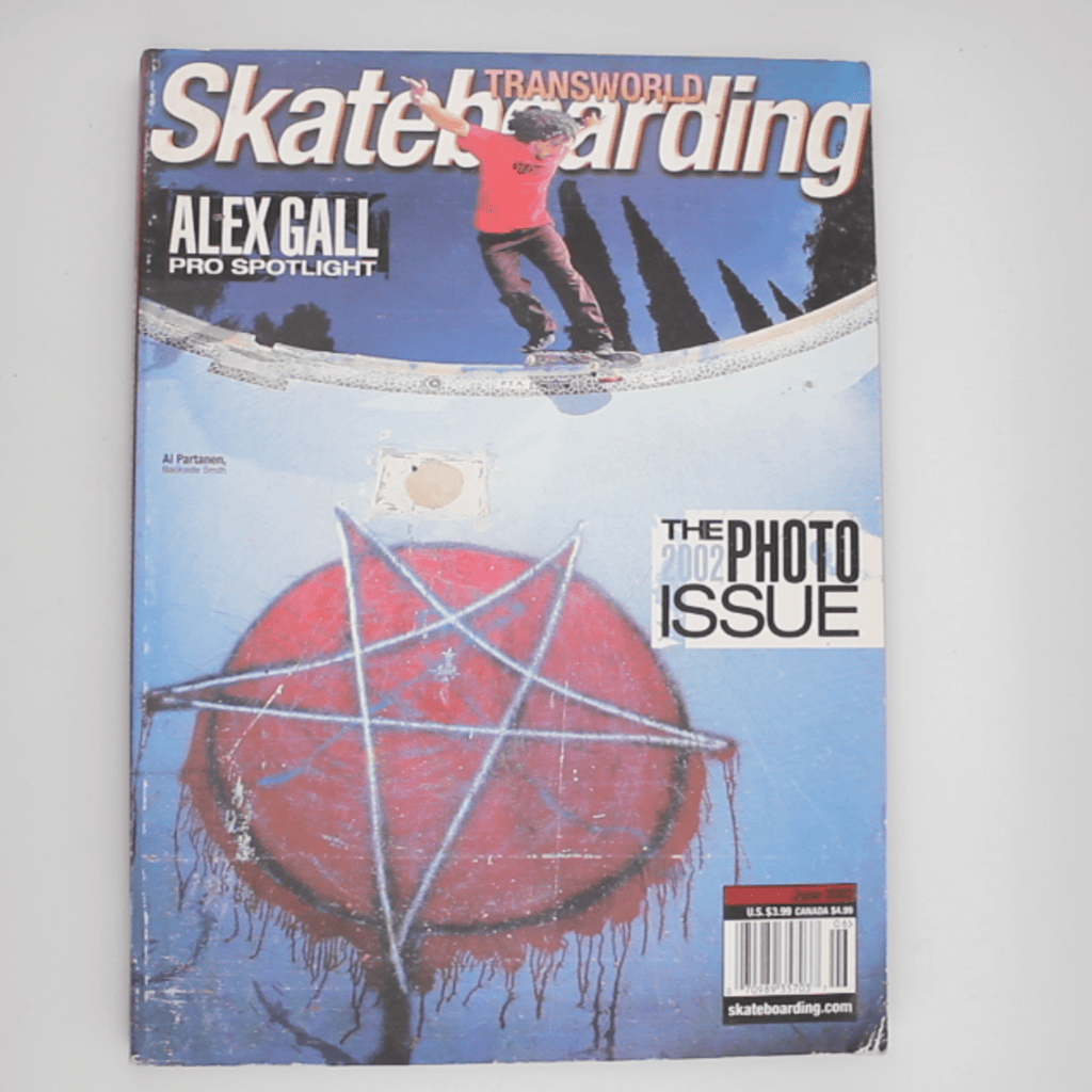 Transworld Skateboarding Magazin (Juni 2002) - OiROPE Alex Gall Transworld