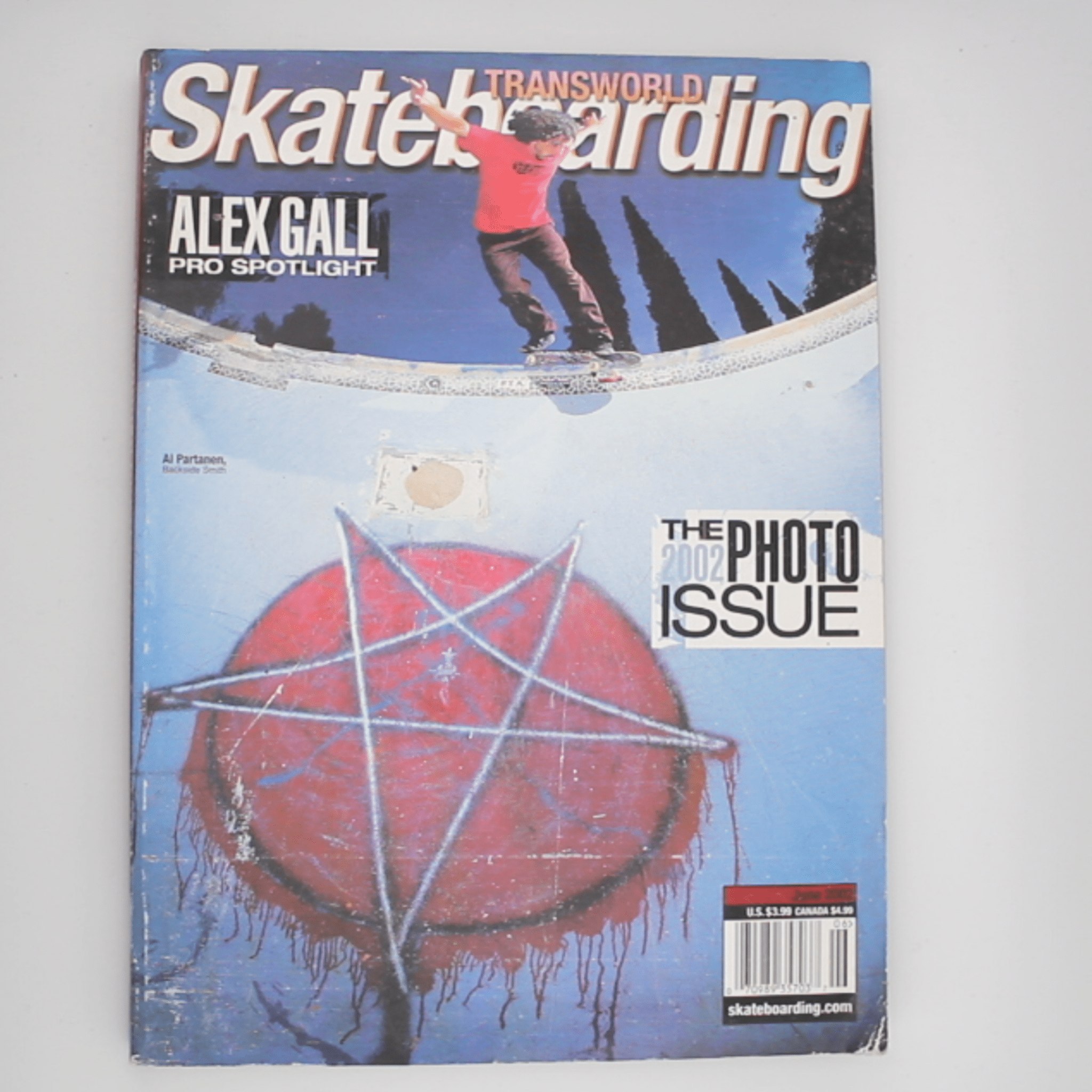 Transworld Skateboarding Magazin (Juni 2002) - OiROPE Alex Gall Transworld