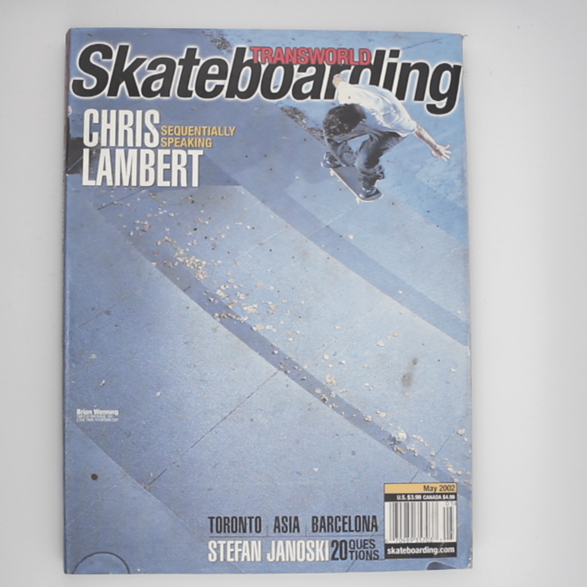 Transworld Skateboarding Magazin (Mai 2002) - OiROPE Chris Lambert Transworld