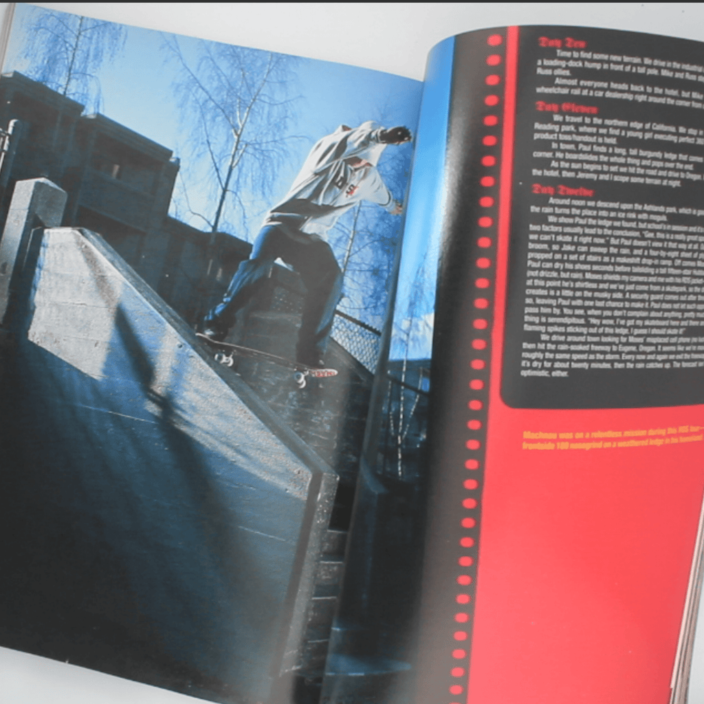 Transworld Skateboarding (November 2001) – Ronnie Creager Pro Spotlight - OiROPE Dustin Dollin Transworld