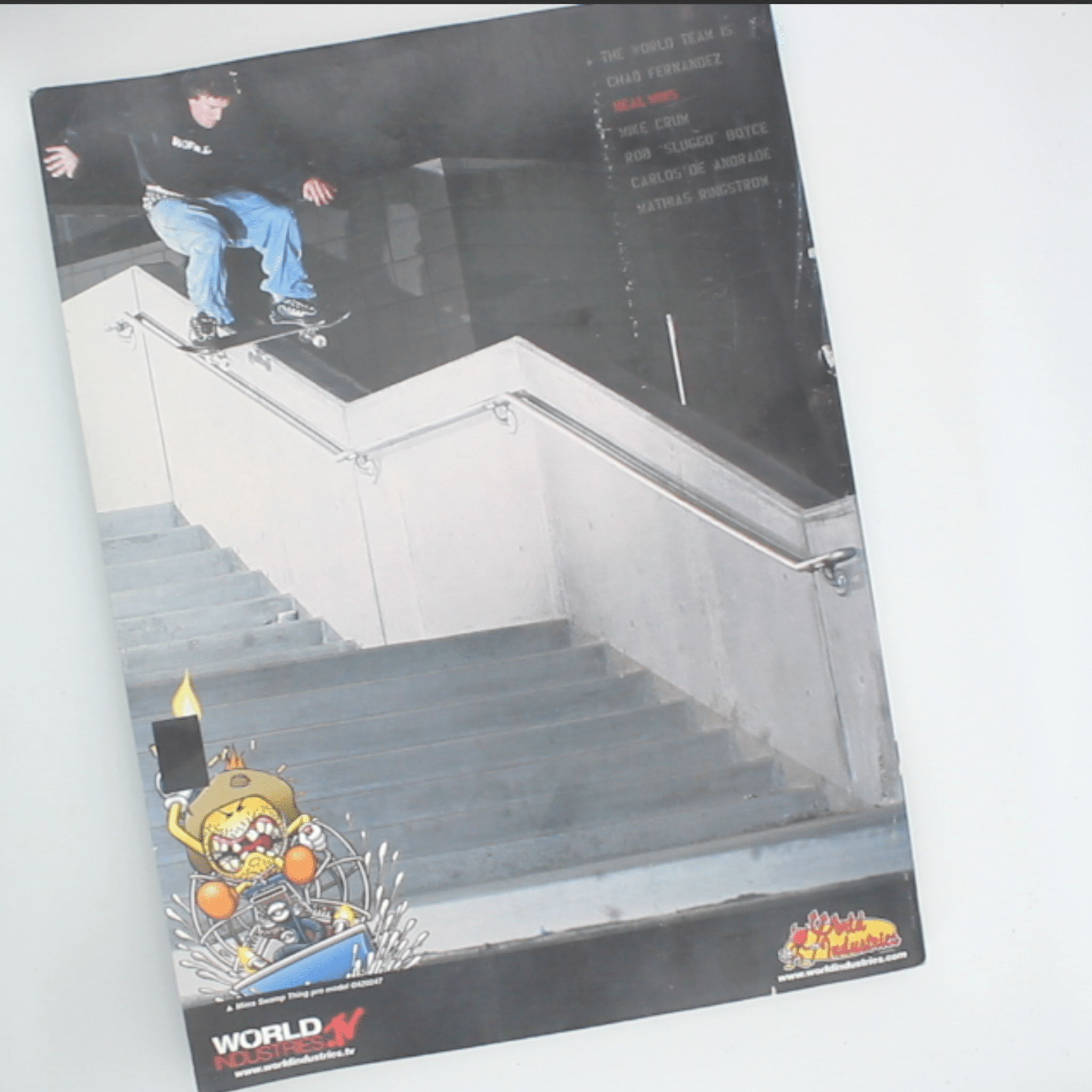 Transworld Skateboarding (November 2001) – Ronnie Creager Pro Spotlight - OiROPE Dustin Dollin Transworld