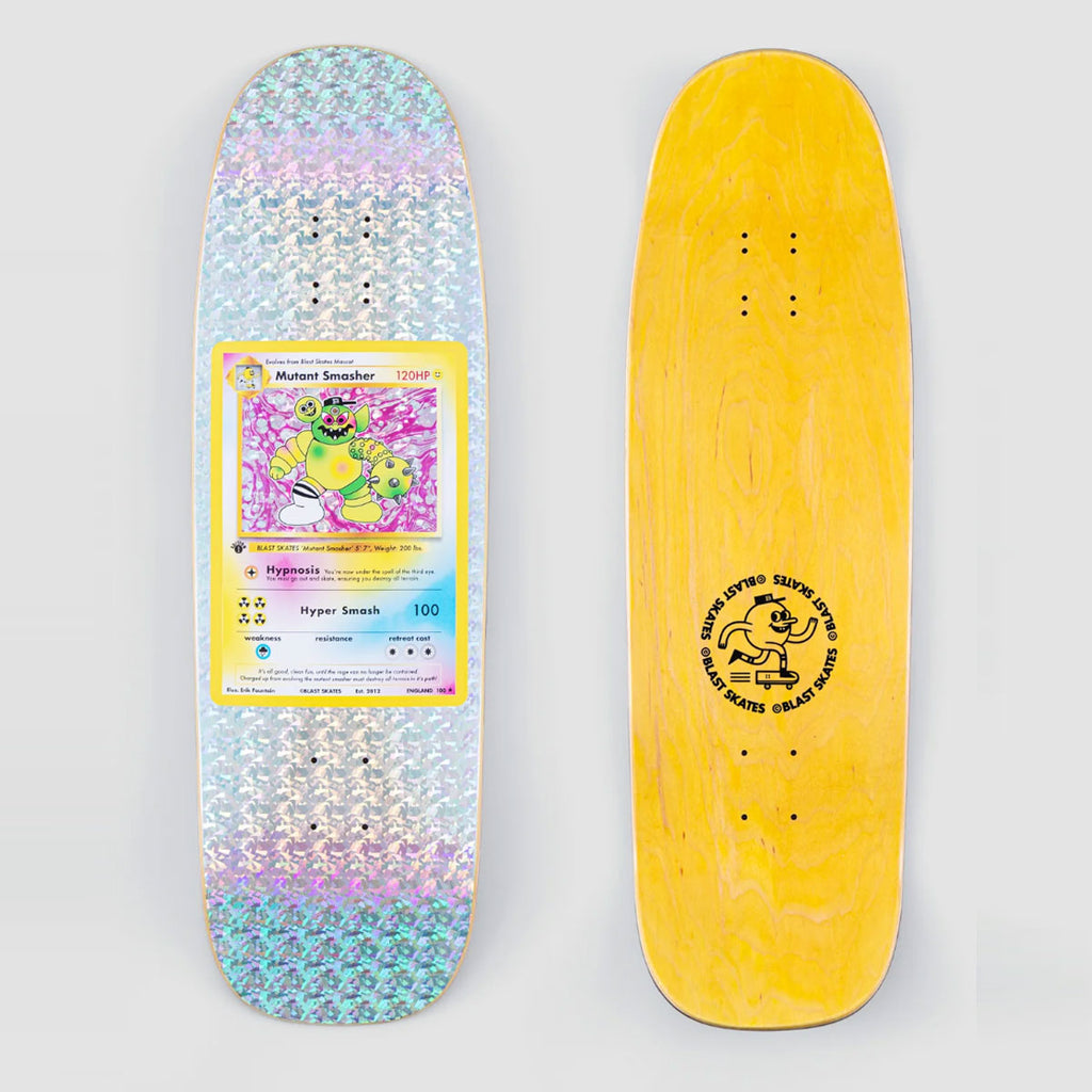 Blast Skates  9.5” SUPER MEGA RARE MUTANT SMASHER CARD DECK