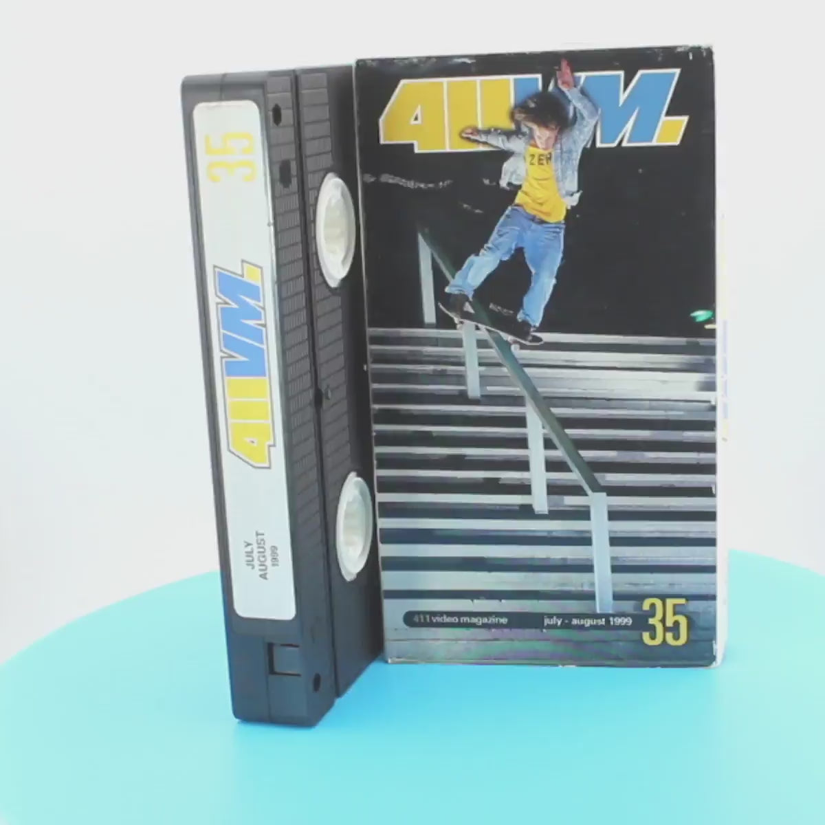411 Video Magazine - Issue 35 (VHS, 1999) - Inkl. Bam Margera & Clyde Singleton