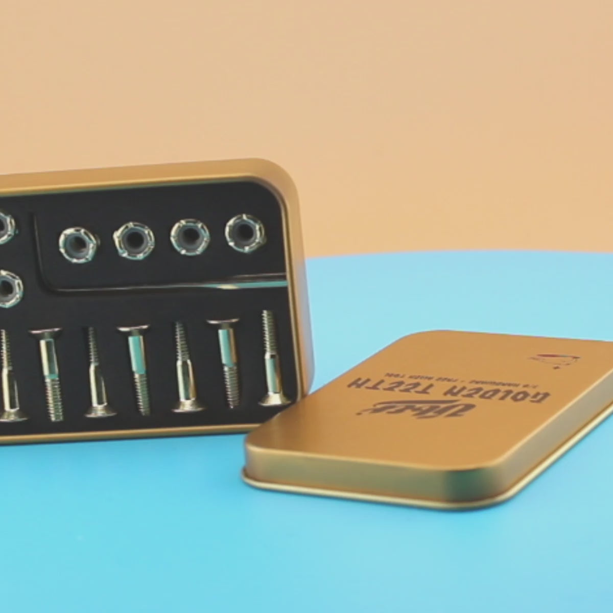 Über Golden Teeth – 7/8" Montageset - Montageset in Gold