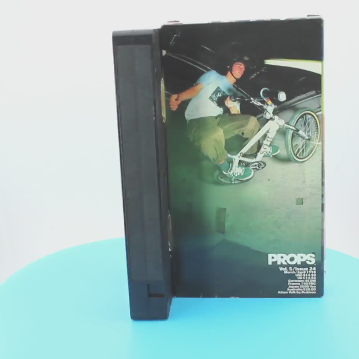 PROPS BMX Magazine Issue 24 (VHS, 1998)