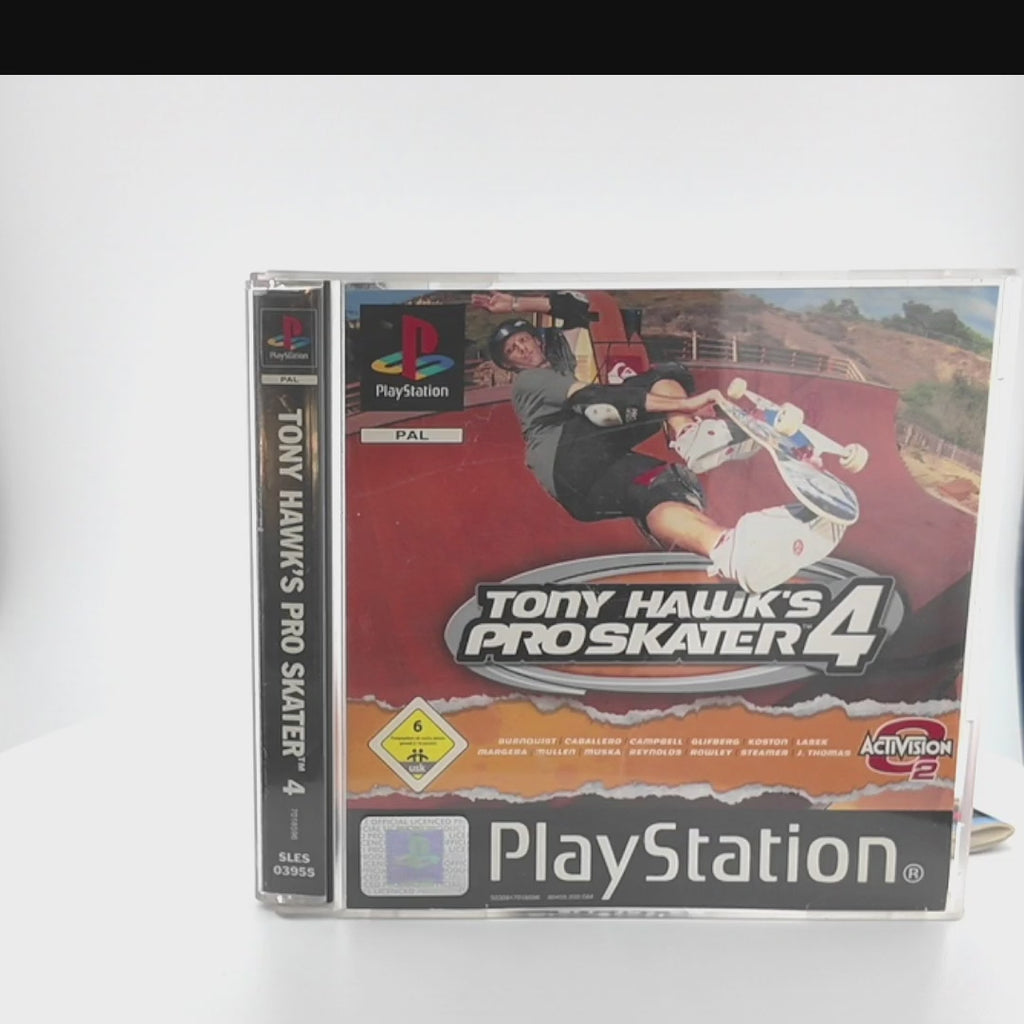 Tony Hawk’s PRO SKATER 4, PS1